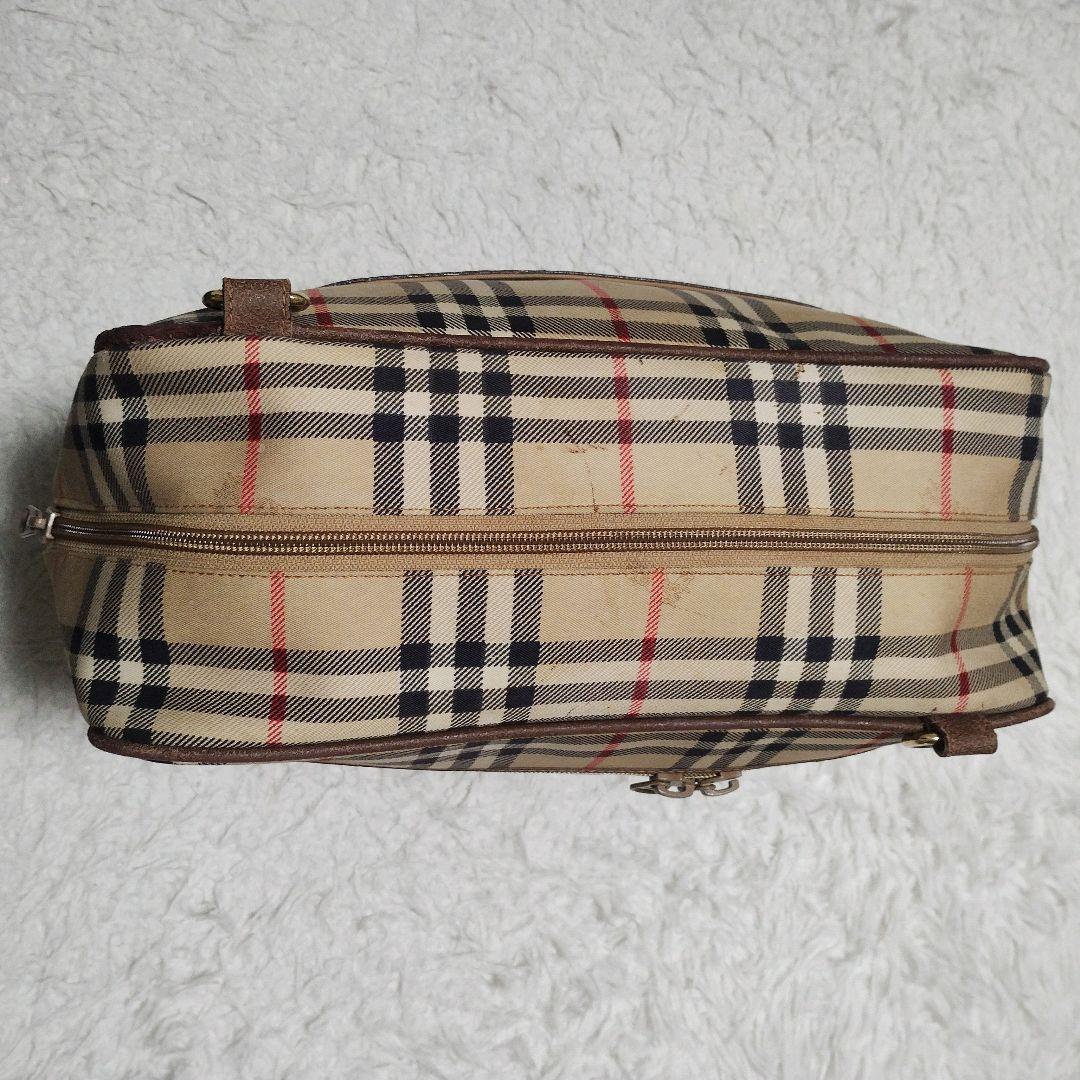 Burberry ボストンバック トラベルバッグ ノバチェック　ロゴ ショルダー