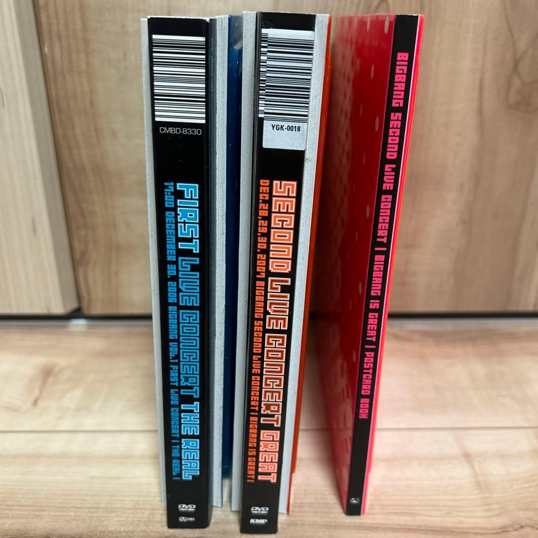 BIGBANG LIVE CONCERT VOL.1&2 DVD ポストカード