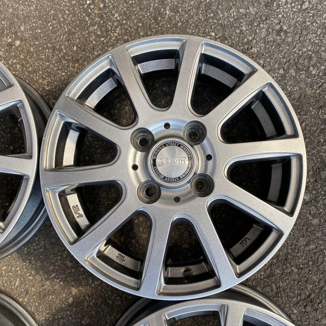 中古13インチアルミホイール 4本セット 送料込み 軽自動車各種