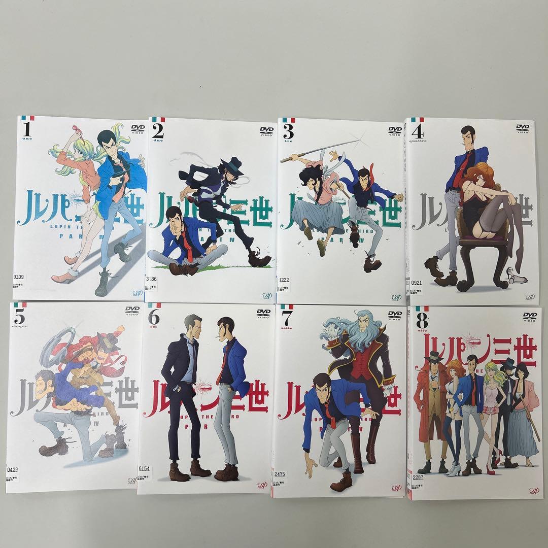 ルパン三世　DVD 2期〜4期　全44巻セット　レンタル落ち