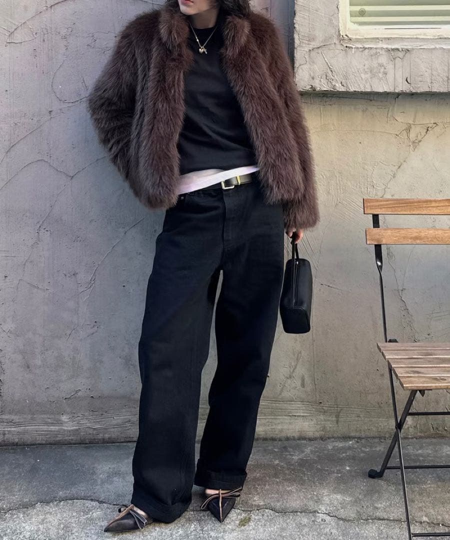ok.soonさん black cotton pants サイズ1