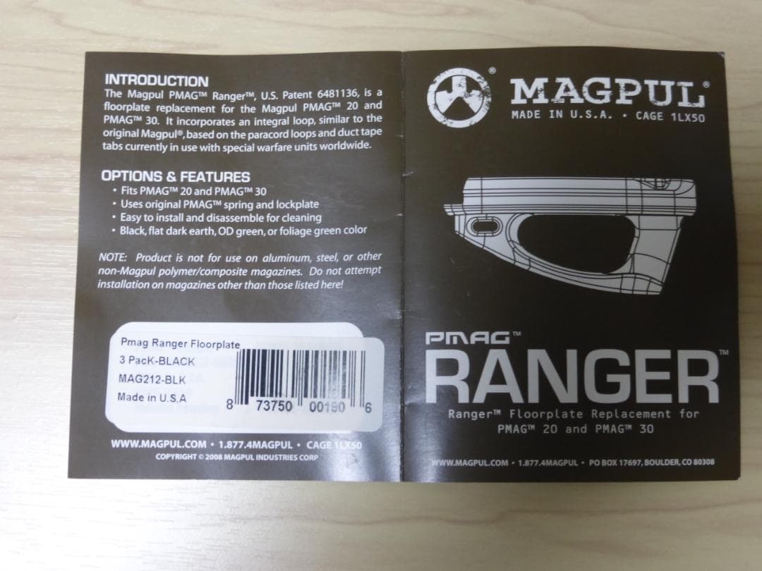 その他 MAGPUL PMAG RANGER