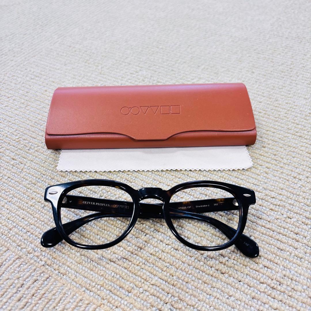 OLIVER PEOPLES Sheldrake-J　ブラウンフレーム