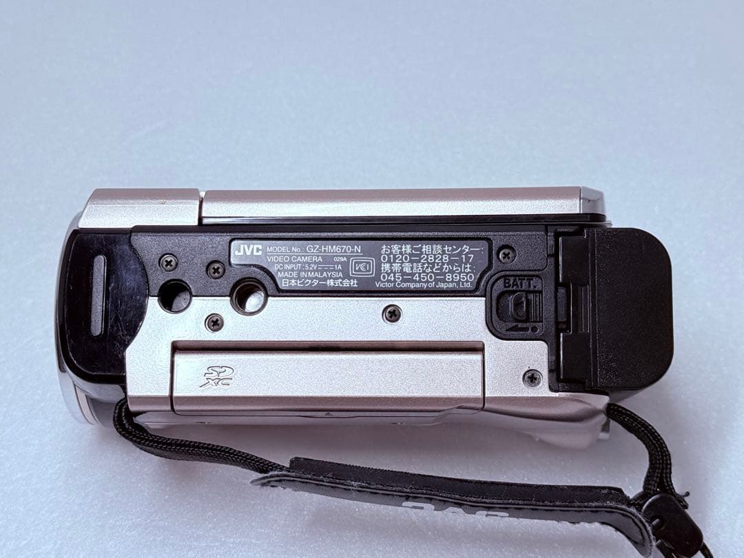 JVC Everio HD GZ-HM670 ピンクゴールド ビデオカメラ