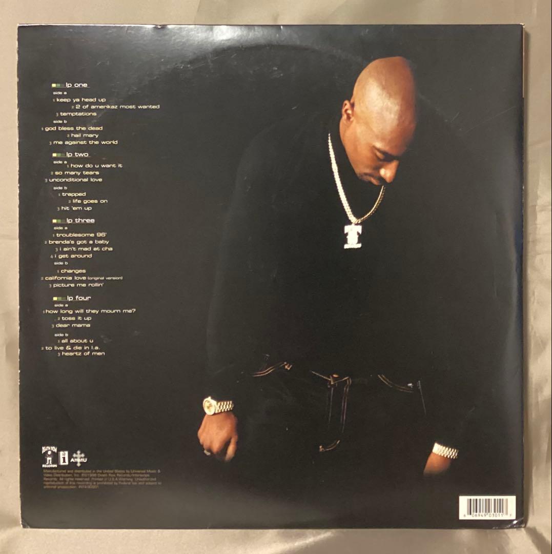 (USED)2Pac Greatest Hits アナログレコード4枚組ベスト盤