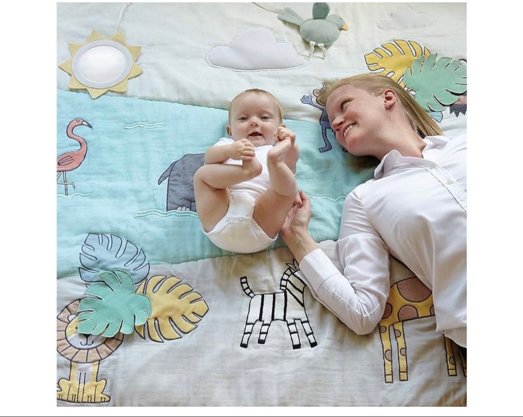 aden + anais ベビーマット Jungle Jam 114x114cm