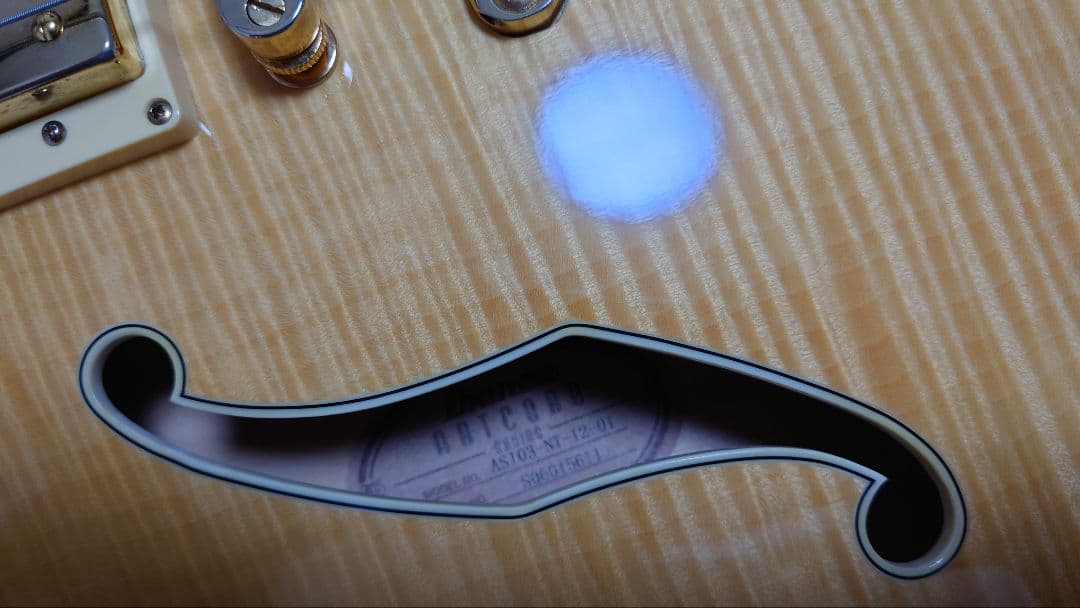 Ibanez アイバニーズ　AS103　AS-103 チューナー付き　美品