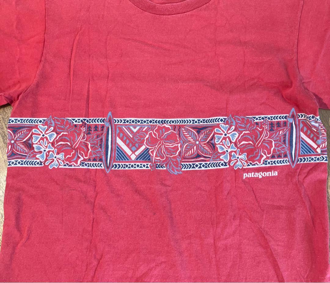 90s Patagonia パタゴニアTシャツ　黒タグMade in U.S.A