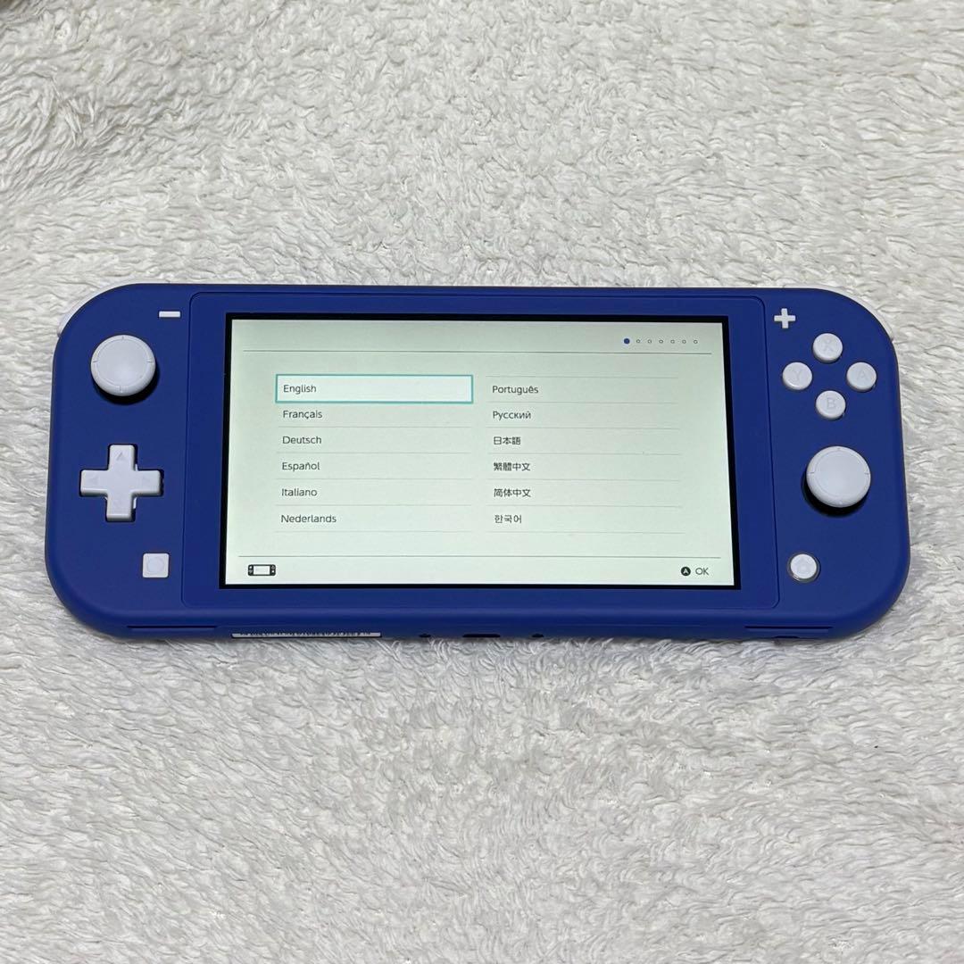 Switch Lite スイッチライト ブルー　外箱あり