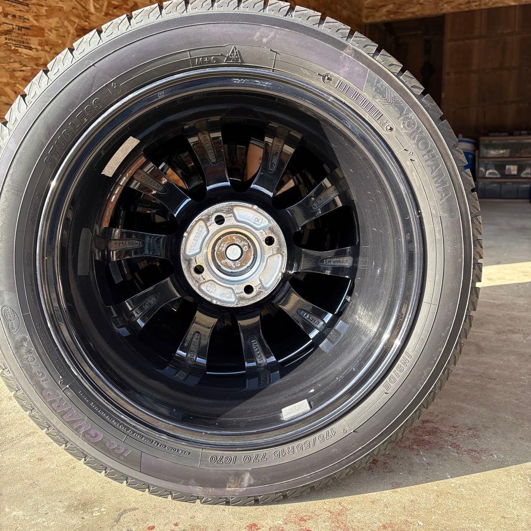 り*ん様 ヨコハマアイスガード　スタッドレスホイールセット　175/55R15