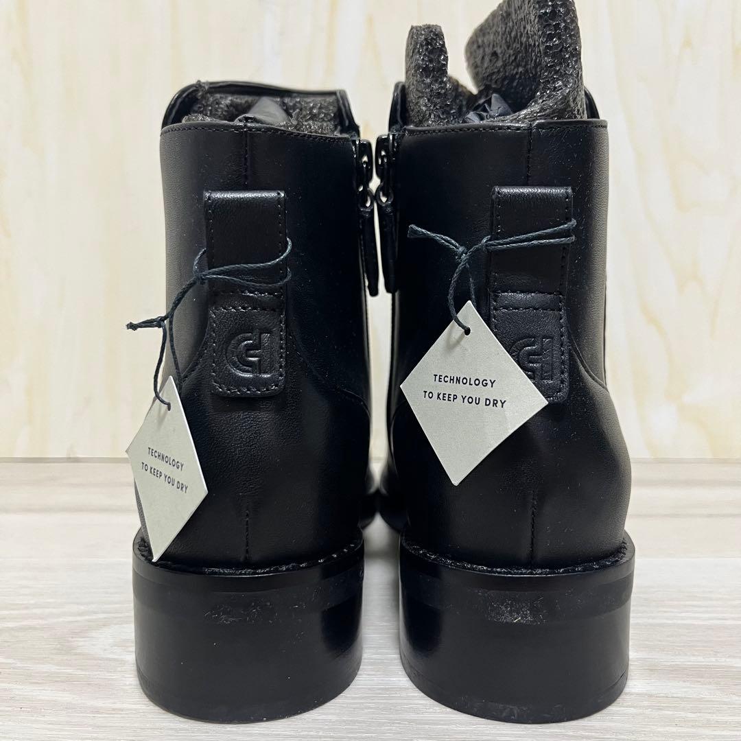 新品　未使用　COLE HAAN ラモーナ ブーツ　ウォータープルーフ　黒
