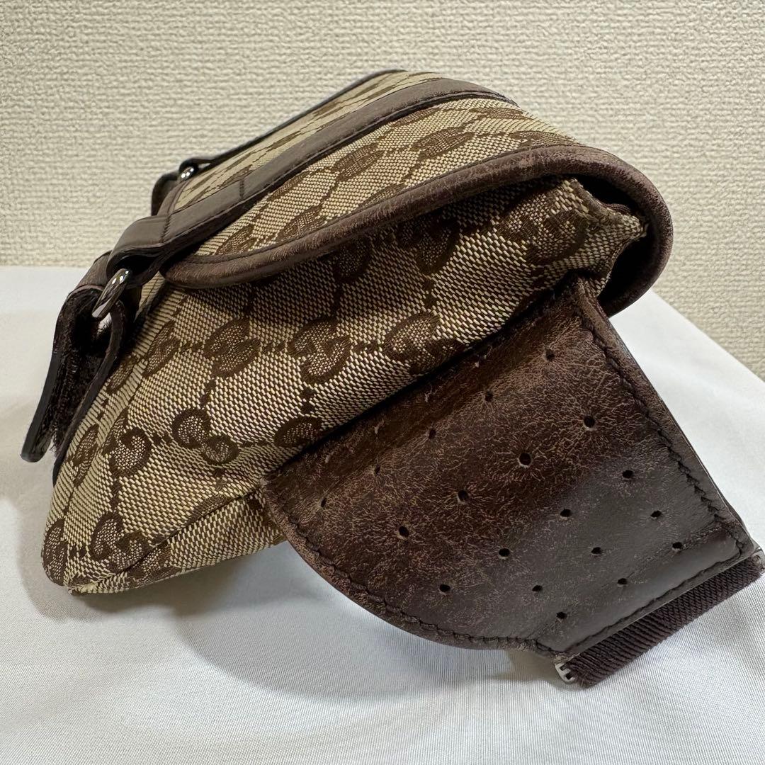 【即日発送】GUCCI グッチ GG キャンバス ボディバッグ ウエストバッグ