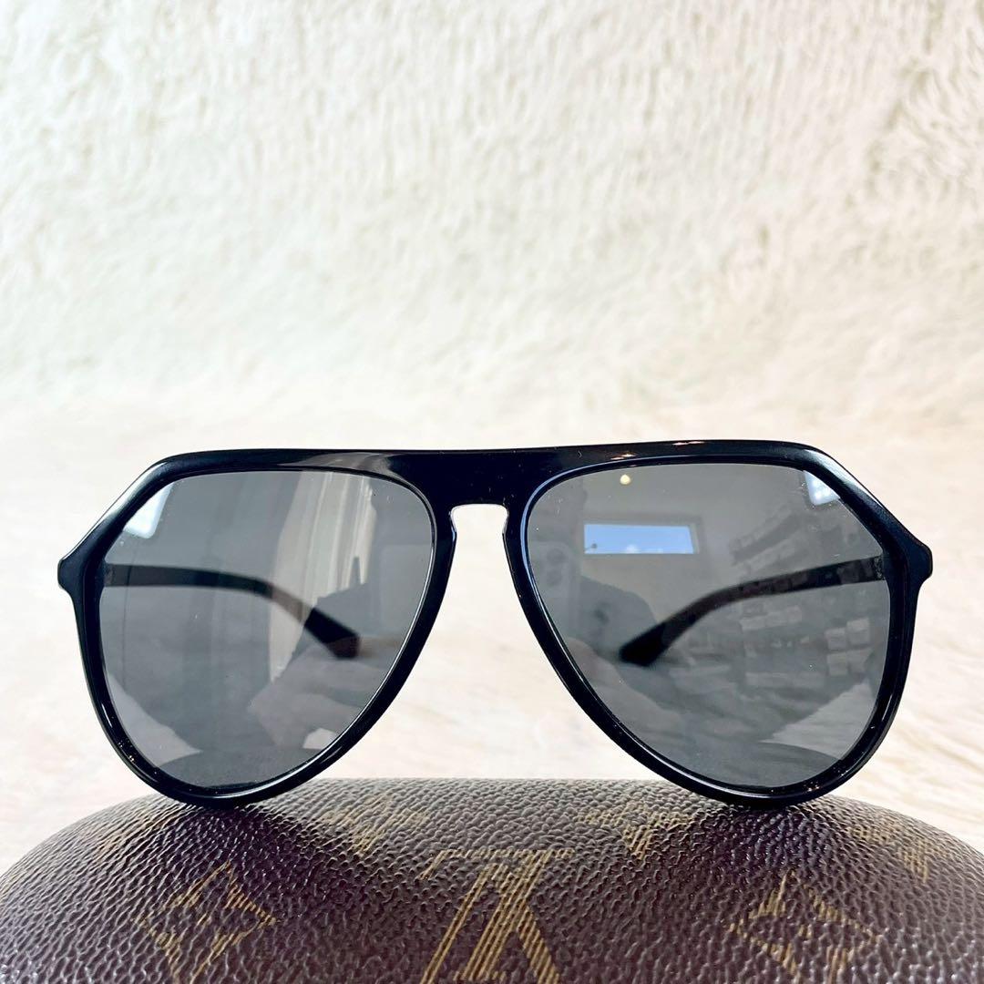 極美品　DOLCE＆GABBANA　DG4341　ブラックレンズ・フレーム