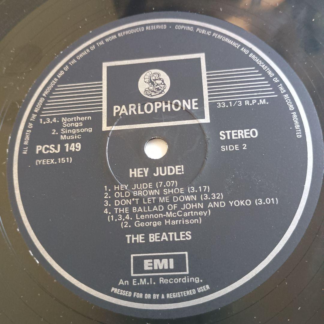 希少 南ア盤 Hey Jude BEATLES ビートルズ ヘイ ジュード