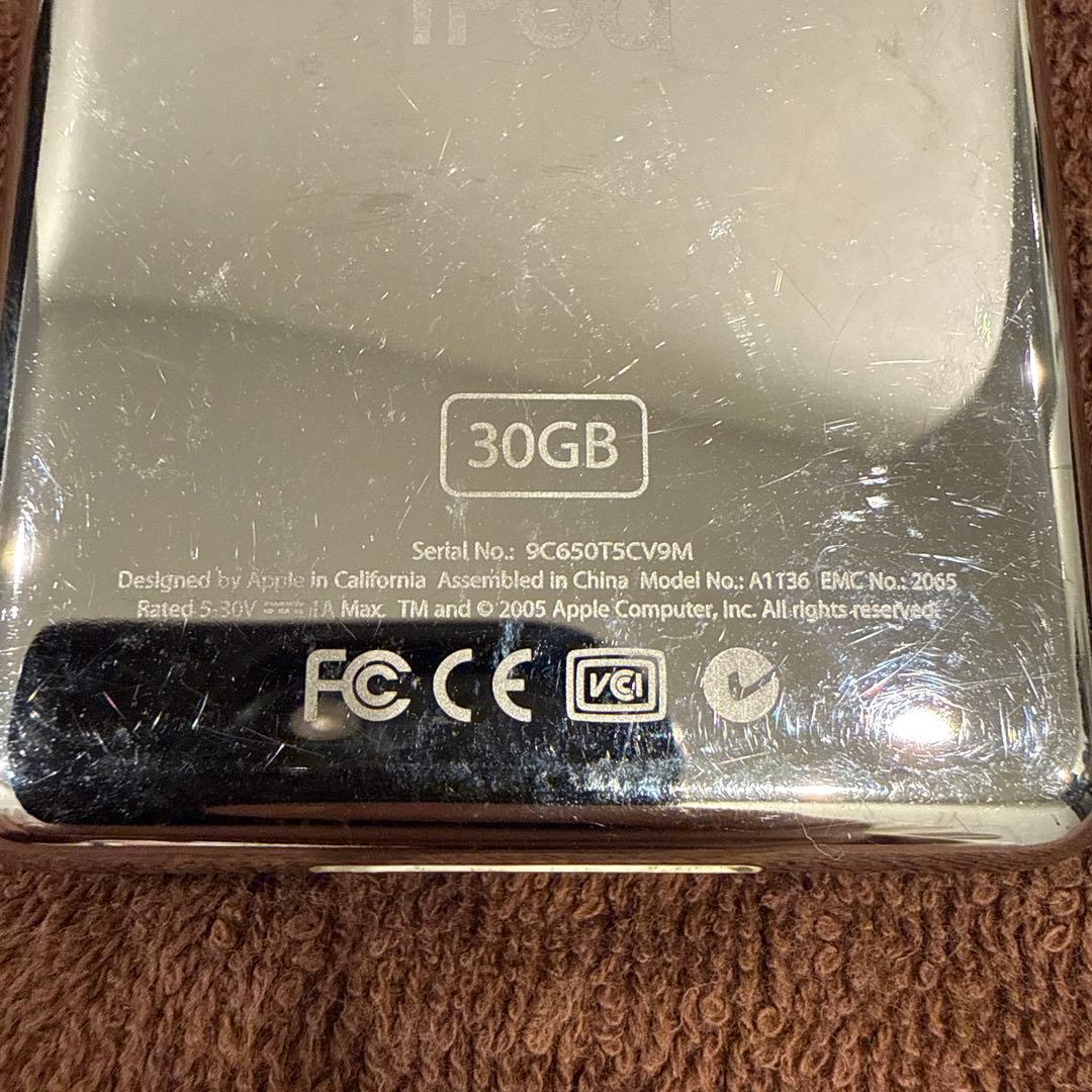 Apple iPod 30GB デジタルオーディオプレーヤー