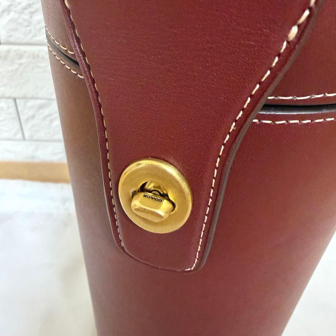 COACH　コーチ　ワインボトルケース　レザー