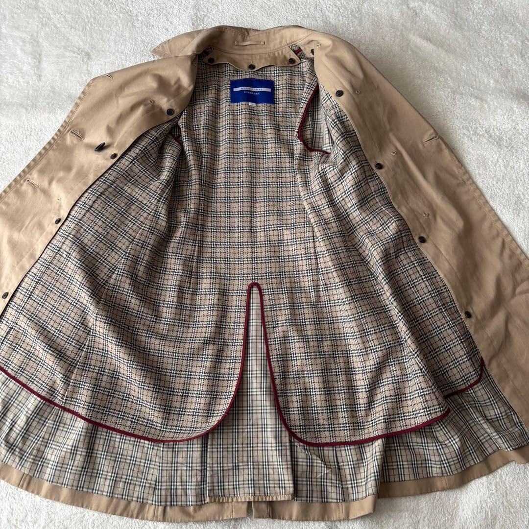 ✨️美品✨️ バーバリーブルーレーベル トレンチコート ライナー ノバチェック