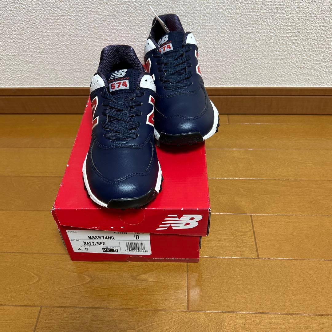 ゴルフスパイク　New Balance 574 サイズ22.5 新品未使用