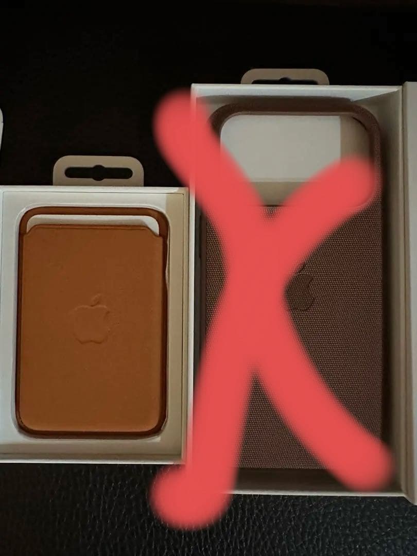 iPhone ファインウーブンウォレットのみ　 純正