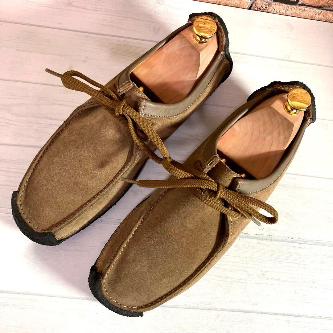 美品■クラークス■チャッカブーツ✨ナタリー スエード モカシン ワラビー
