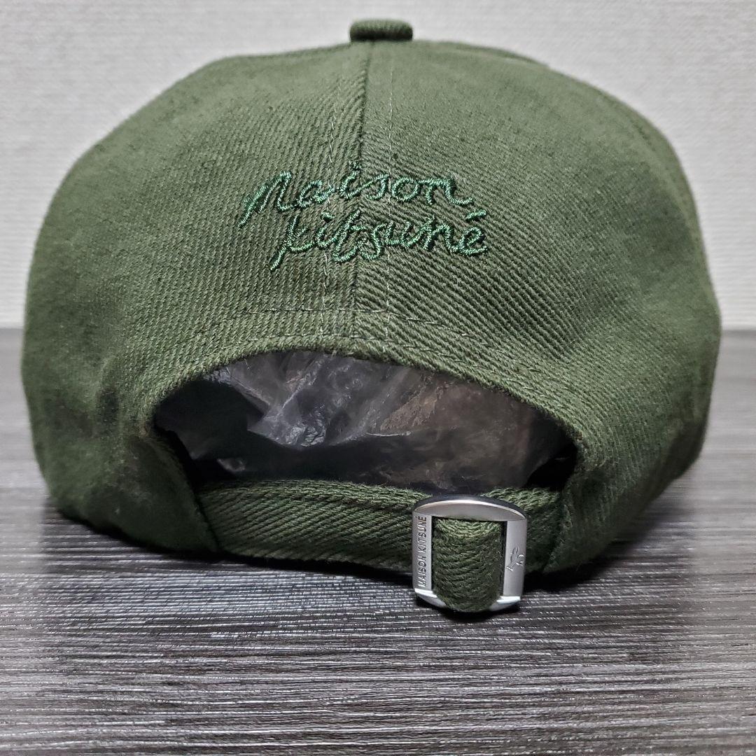 MAISON KITSUNE BOLD フォックスヘッド 6パネル キャップ
