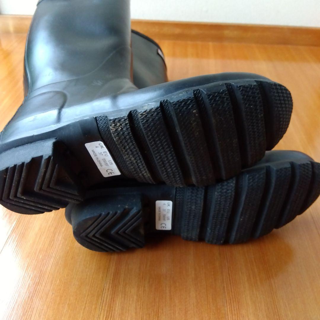 HUNTER ブラック　ロングレインブーツ　 保護材スプレー付き