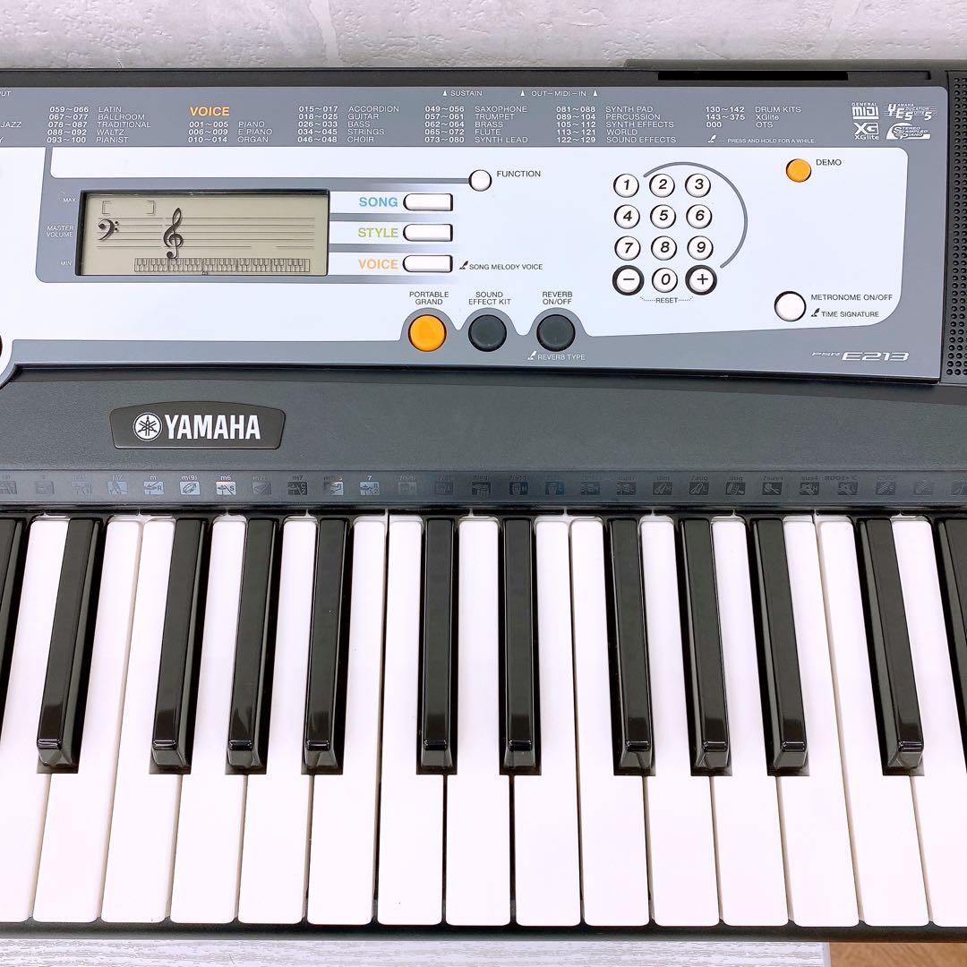 【れいん】YAMAHA PORTATONE PSR-E213 電子ピアノ