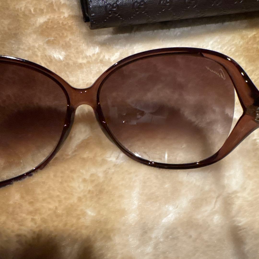 GUCCI サングラス　ラブリーハート　インターロッキング