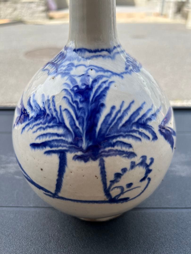 白磁 徳利 酒器 花入 花器 花瓶 陶器 焼物 民藝 染付 骨董 JAPAN