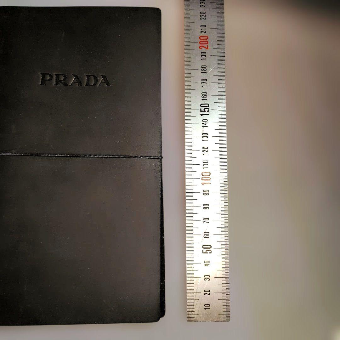 トラベラーズノート プラダ PRADA （ブラスタグ付き）