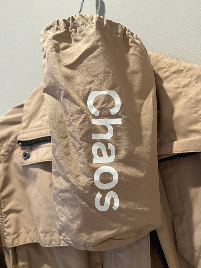 Chaos ベージュ バンドルブルゾン