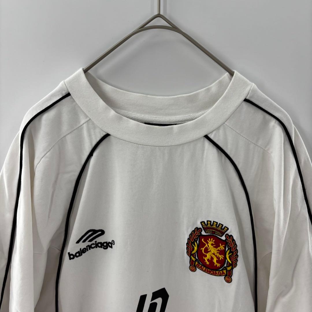 BALENCIAGA soccer T ホワイト バレンシアガ ユニセックス