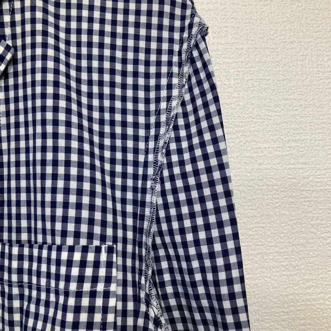 COMME des GARÇONS ギャルソン ネイビー ギンガム ジャケット