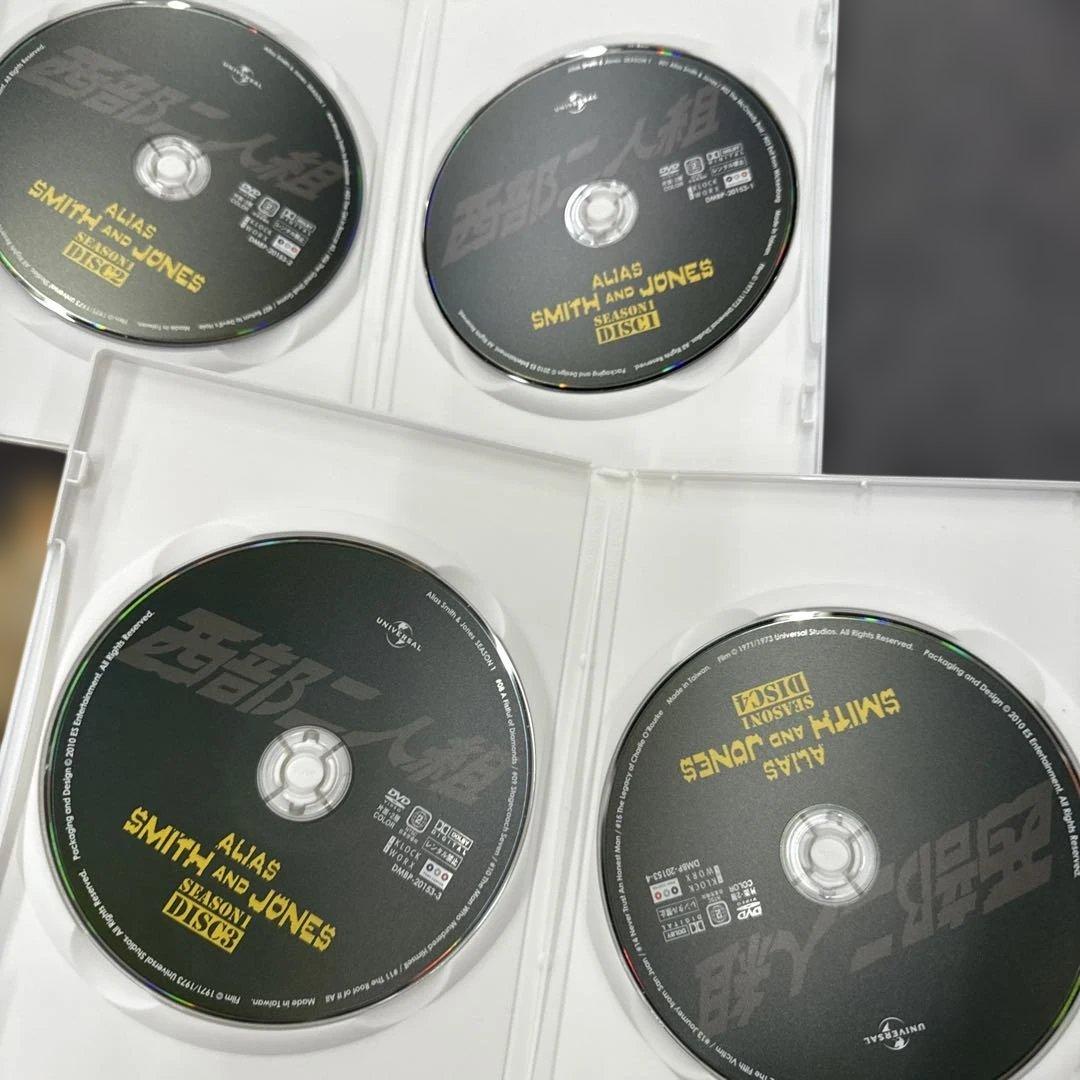 希少西部二人組 DVD-BOX シーズン1.2動作未確認