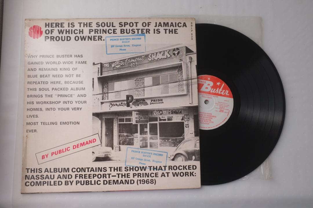 洋楽 PRINCE BUSTER / She Was A Rough Rider