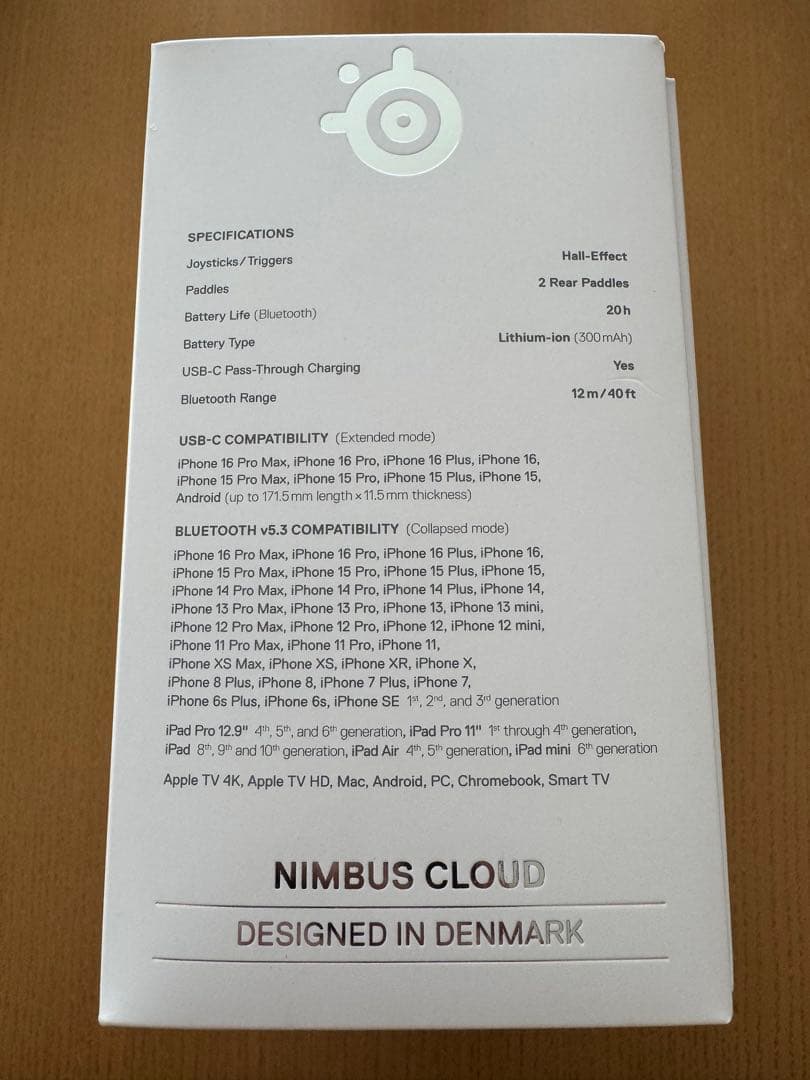 【美品】SteelSeries Nimbus Cloud Controller
