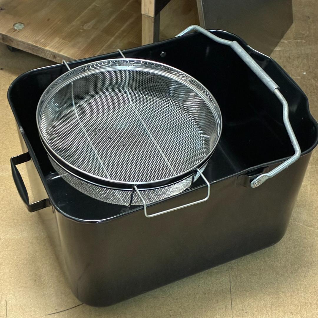 ピロ　マルゼン　ガスフライヤー　MGF-CM18K　油缶油切無し