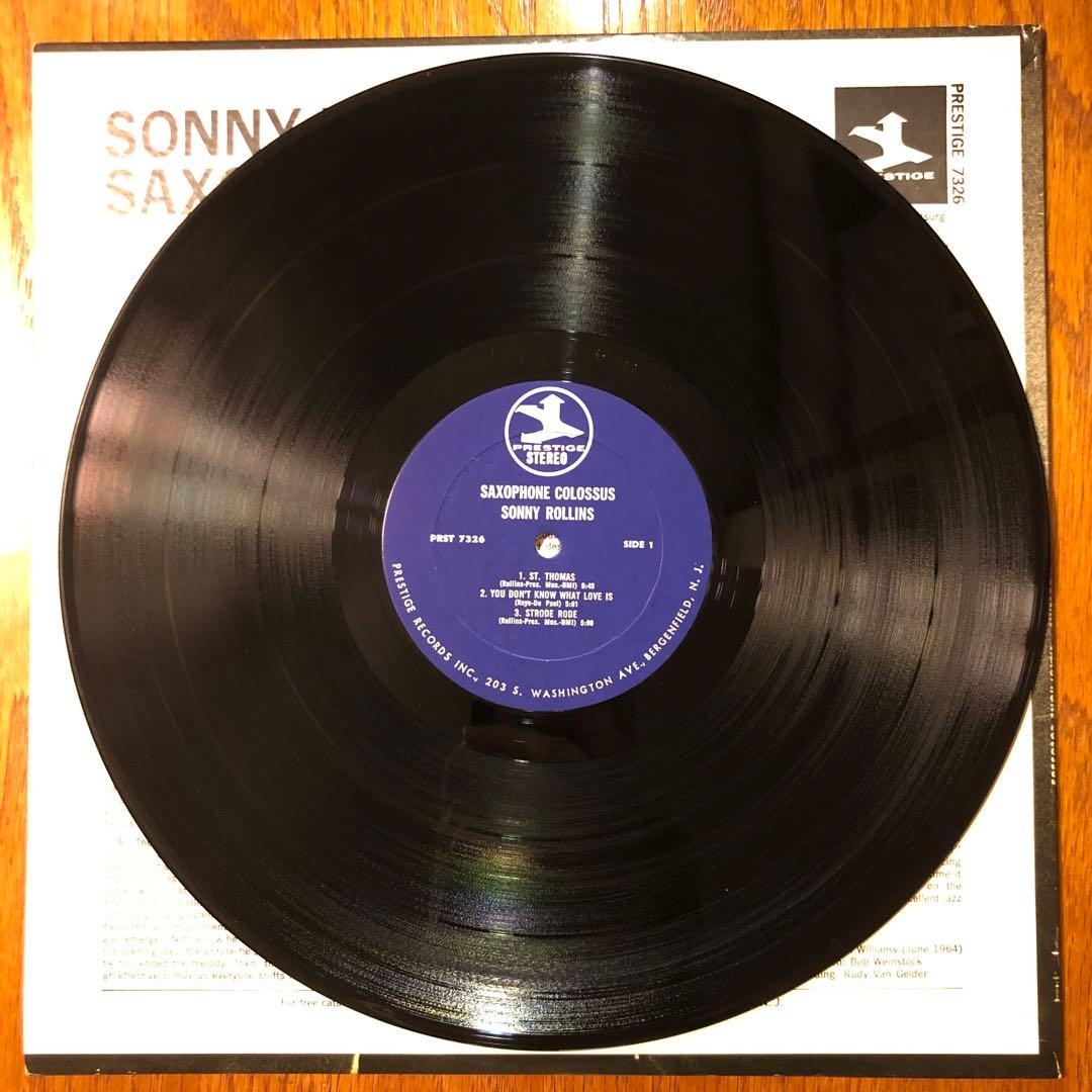 ソニー・ロリンズSonny Rollins【Prestige盤・紺ラベル・美品】