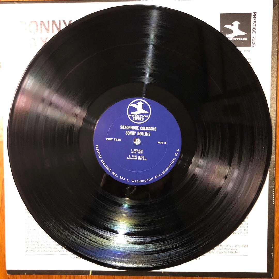 ソニー・ロリンズSonny Rollins【Prestige盤・紺ラベル・美品】