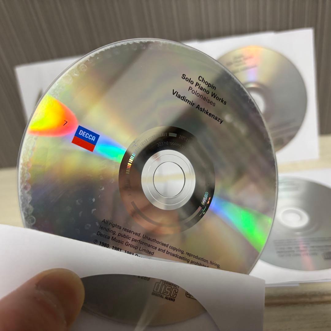 アシュケナージ ショパン：ピアノ独奏曲全集 CD13枚組 BOX DECCA