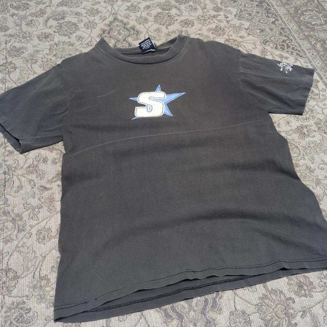 90s フェード STUSSY シングルステッチ Tシャツ 古着 ビンテージ