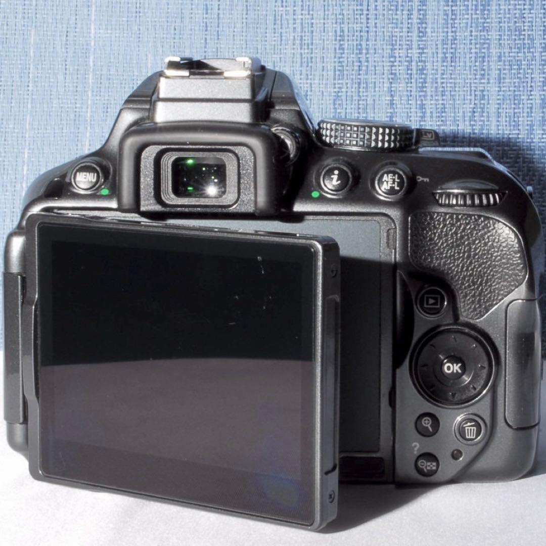 ✨Wi-Fi搭載モデル！激レアカラー✨グレー✨D5300 レンズキット✨