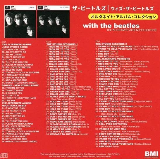 洋楽 BEATLES / WITH THE BEATLES : ALTERNATE