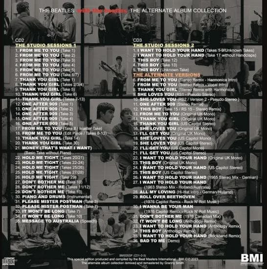 洋楽 BEATLES / WITH THE BEATLES : ALTERNATE