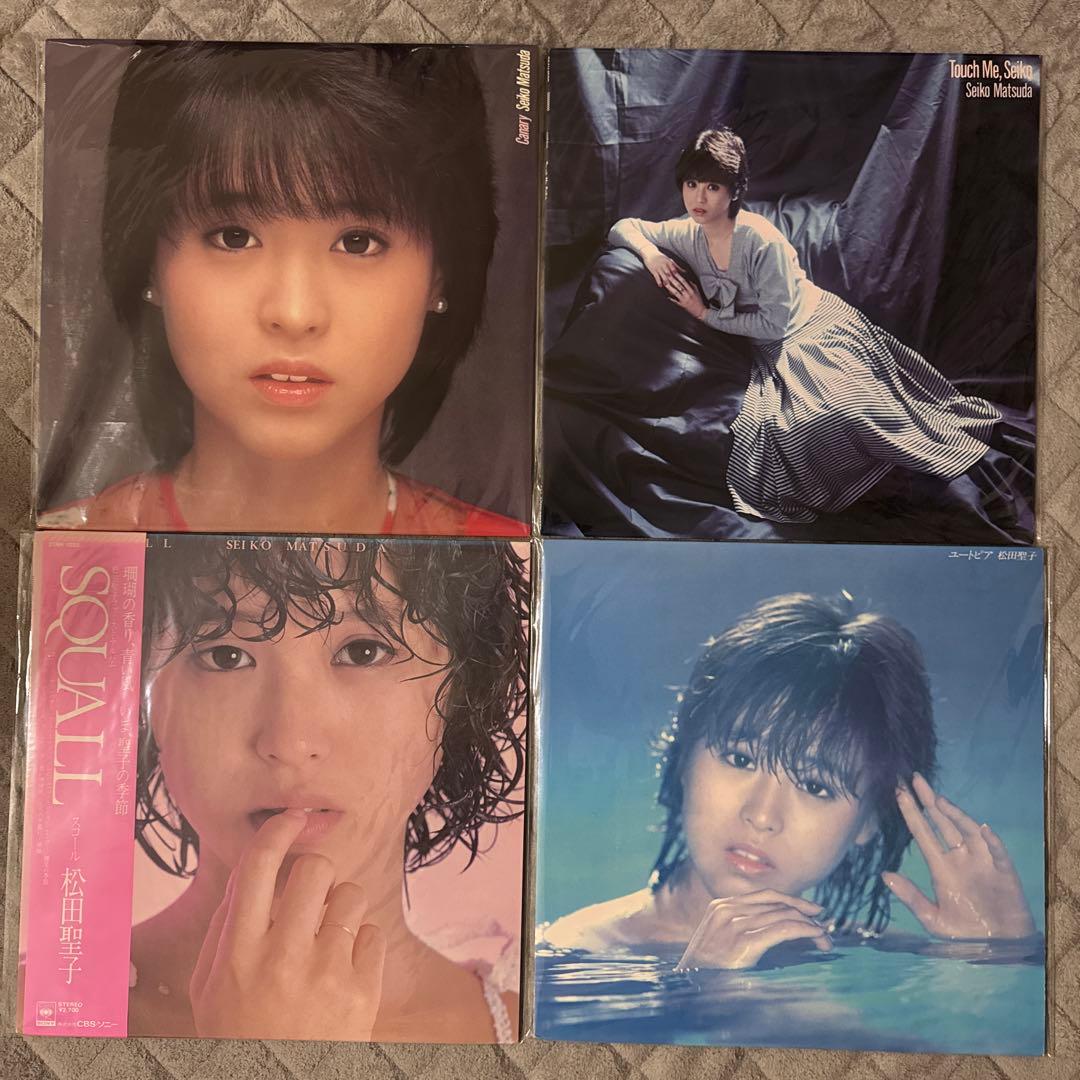 松田聖子 LPレコード16枚+その他3枚 アクリルケースセット