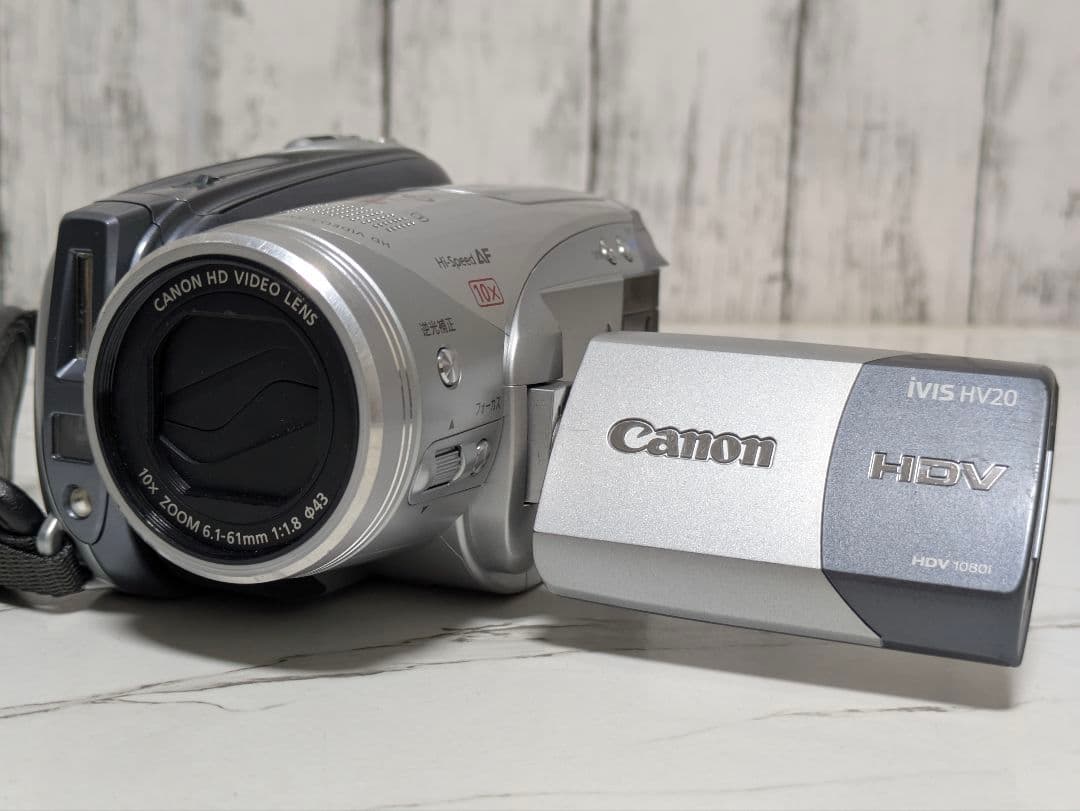 Canon　iVIS HV20　HDV　MiniDV対応