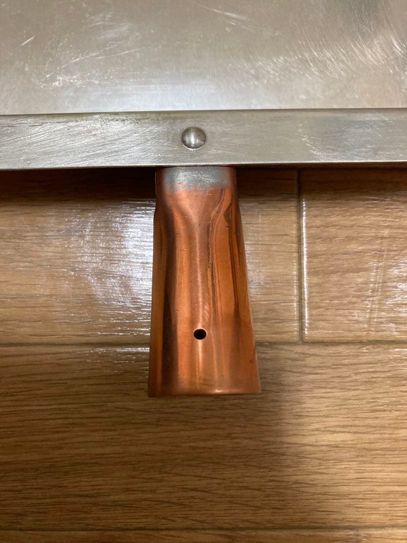 丸新銅器 銅製玉子焼器 関西型 縦（約）24㎝×横19.5㎝×高さ3㎝ 卵焼き器