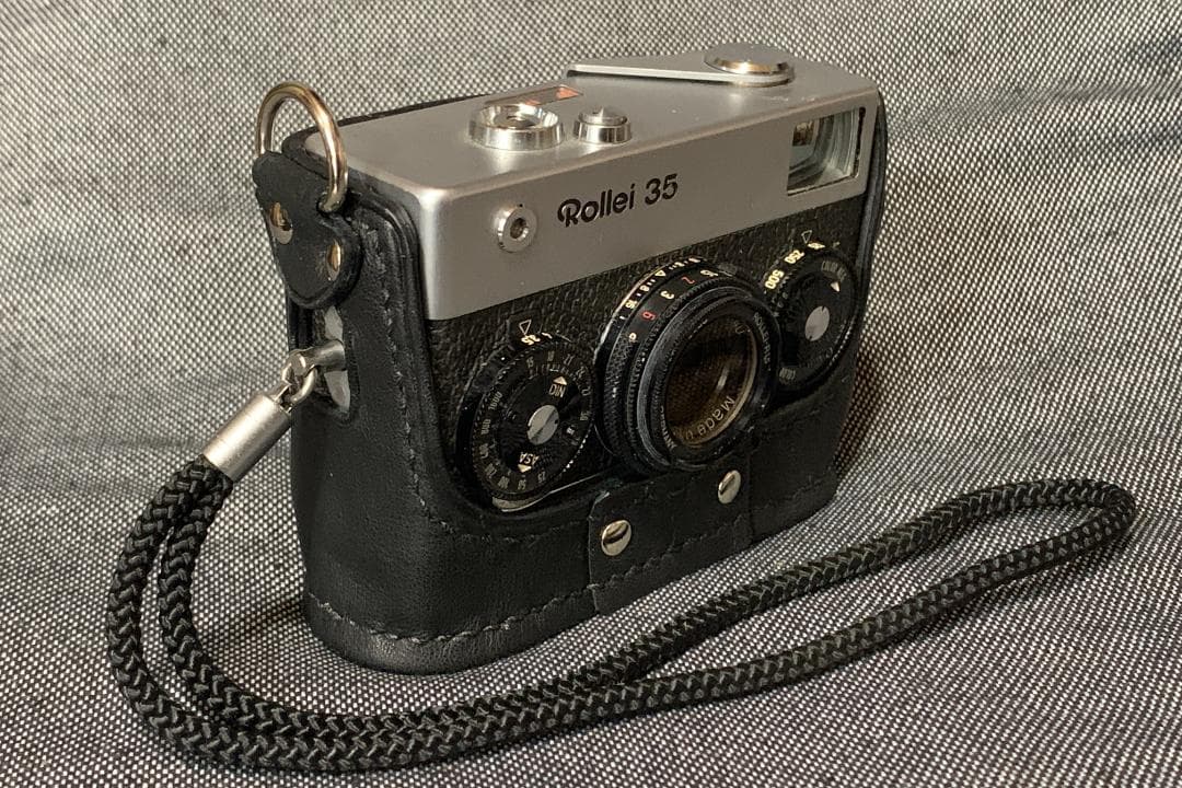 Rollei35 カメラケース 006 2way type ネックストラップ付