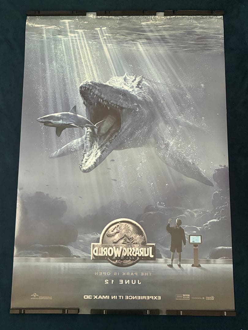 ジュラシック・ワールド　USオリジナル映画ポスター