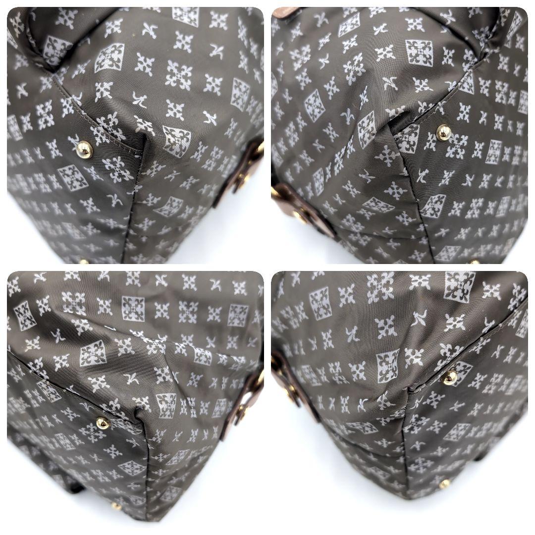 極美品✨️ ラシット 2way ボストンバッグ モノグラム ナイロンジャガード